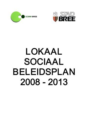 lokaal sociaal beleidsplan 2008-2014