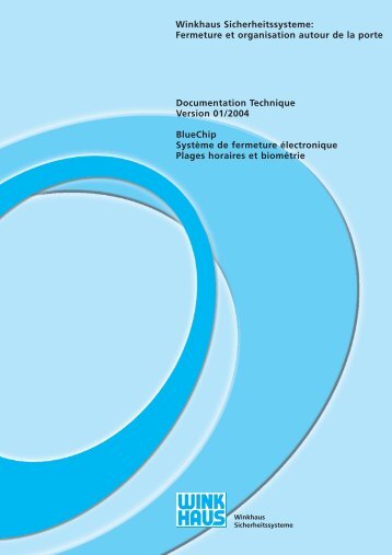 Winkhaus Sicherheitssysteme: Fermeture et organisation autour de ...