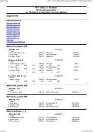 Ergebnisliste (pdf) - TSV Lelm