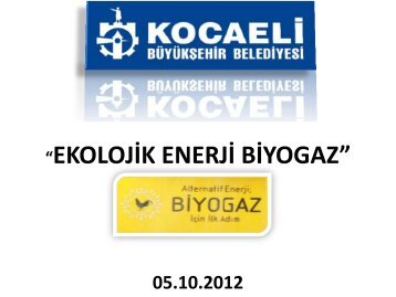 Kocaeli BÅB Ekolojik Enerji Biyogaz