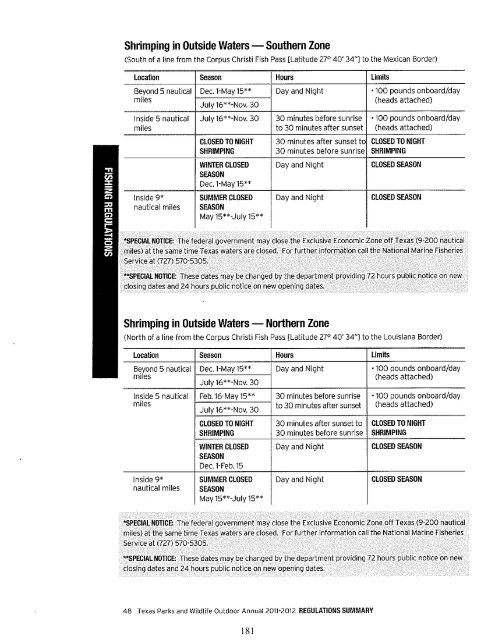 Basic Commercial Fishing Regulations - Gulf States Marine ...