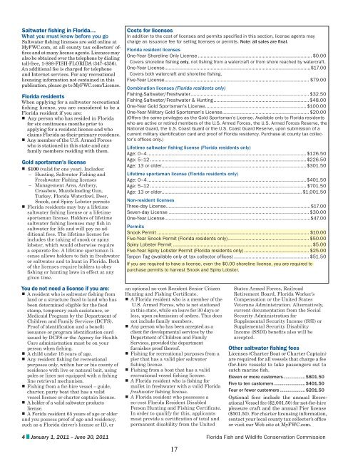 Basic Commercial Fishing Regulations - Gulf States Marine ...