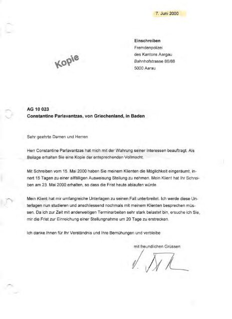 Ag 10023 Einschreiben Constantine Parlavantzas Elvetia Org