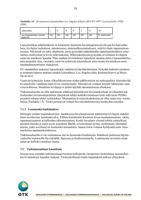 Helsingin seudun taajamakartoitus - Arkisto.gsf.fi - Geologian ...