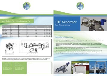 UTS Separator - UTS Biogas