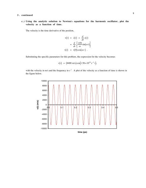 Homework Problem Set 5 Solutions ( )2