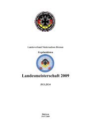 Landesmeisterschaft 2009 - SLG Stade - Hagen