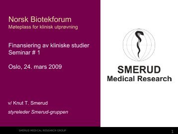 SMERUD Medical Research Group a full-service phase II-IV CRO for ...