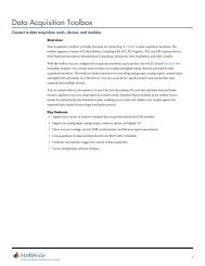 Data Acquisition Toolbox - MathWorks