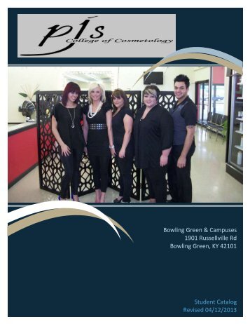 Course Catalog - Pj's College Of Cosmetology