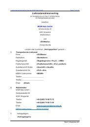 Lieferantenrahmenvertrag Gas KoV IV inkl. Anlage 1, 4, 7