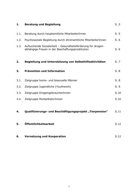 Jahresbericht 2010 - Die AIDS-Hilfe Bielefeld