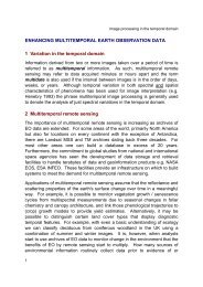 Image processing in the temporal domain