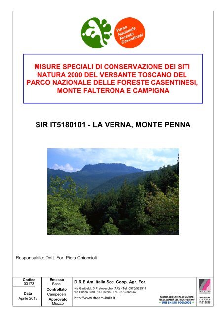 La Verna, Monte Penna - Parco Nazionale delle Foreste Casentinesi