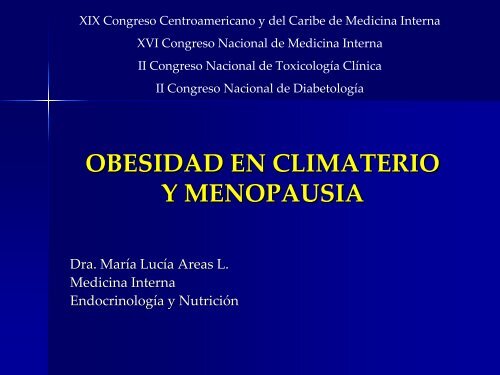 obesidad en climaterio y menopausia - Revista de Medicina Interna ...