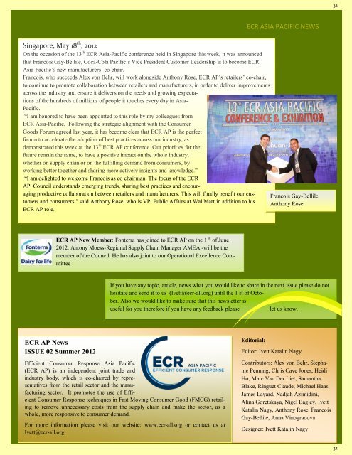 ECR AP - GS1 Hong Kong Supply Chain Management