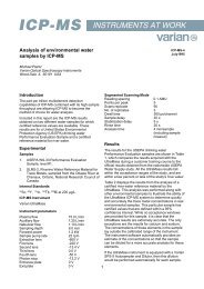 Analysis of environmental water samples by ICP-MS - Hacettepe ...