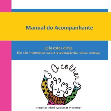 Manual do Acompanhante - Hospital Infantil Waldemar Monastier