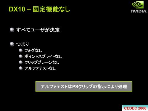 CEDEC 2006 - NVIDIA Developer Zone