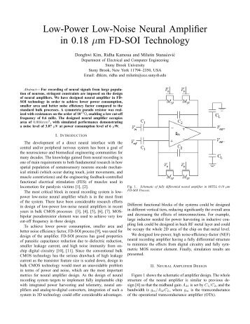 Low-Power Low-Noise Neural Amplifier in 0.18 Âµm FD-SOI ...