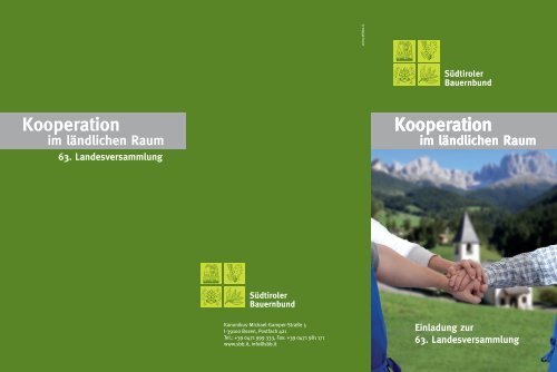 Kooperation Kooperation Kooperation - SuedtirolNews.it