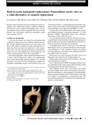 Redo in aortic homograft replacement: Transcatheter aortic valve as ...