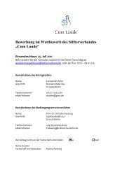 Cum Laude: Bewerbung der HU Berlin, Kulturwissenschaft (pdf)