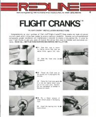 Redline Flight Cranks Installation Instructions.pdf - AJK BIKES.com