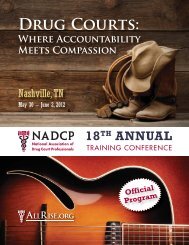 18th Annual Training Conference Program - National Drug Court ...