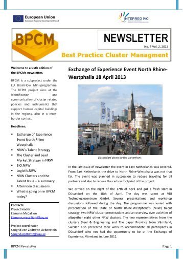 Download BPCM News No. 4, Vol 2 - Best Practice in Cluster ...