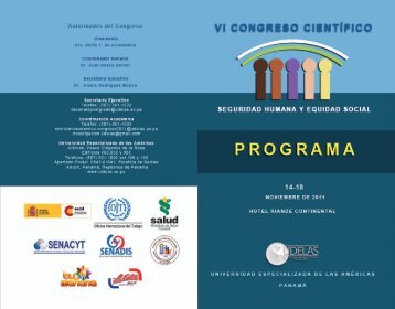 programa vi congreso cientÃ­fico seguridad humana ... - Priradiotv.com