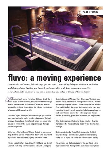 fluvo: a moving experience - Swimming Pools