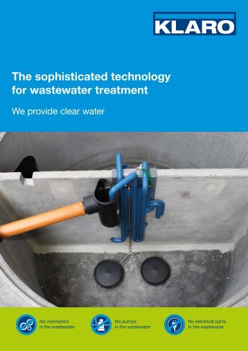 The sophisticated wastewater treatment system ... - KLARO GmbH