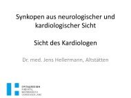 Synkopen aus kardiologischer Sicht