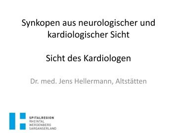 Synkopen aus kardiologischer Sicht