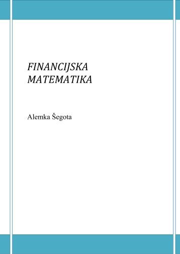 FINANCIJSKA MATEMATIKA - Ekonomski fakultet Rijeka