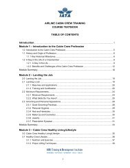 Airline Cabin Crew Stonebridge Associated Colleges