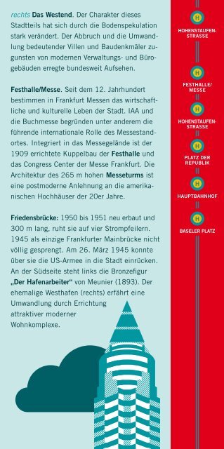 Ebbelwei-Express SehenswÃ¼rdigkeiten - VGF