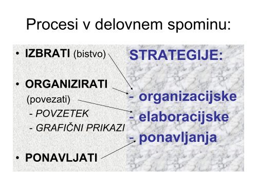 Zakaj in katere strategije uporabljati pri razvoju pismenosti