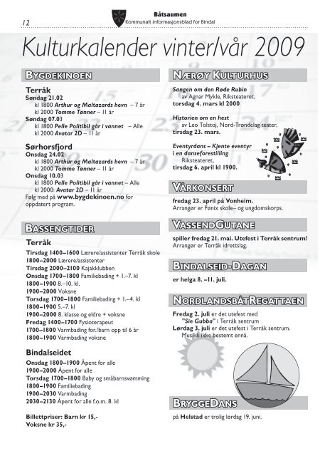 BÃ¥tsaumen nr 1-2010 - Bindal kommune