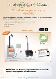 Kit di Monitoraggio a distanza via ADSL e - Elettricoplus