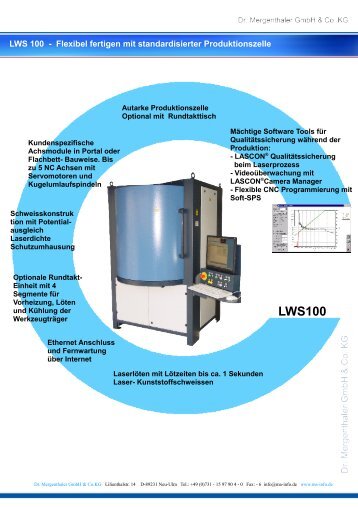 LWS100 - Dr. Mergenthaler GmbH & Co.KG