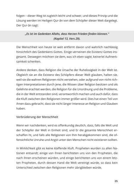Wege zum Frieden - Ahmadiyya Muslim Jamaat Deutschland
