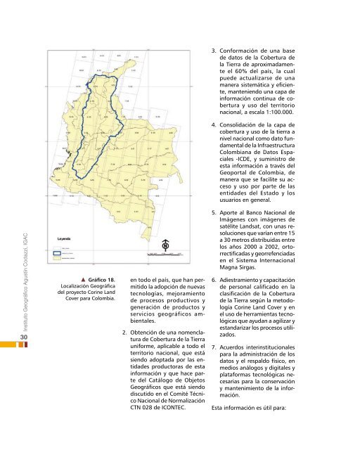 Informe - Instituto Geográfico Agustín Codazzi