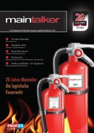 20 Jahre Maintaler - Maintaler Express Logistik GmbH & Co. KG