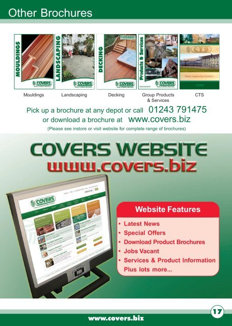 Sheet Materials brochure - Covers