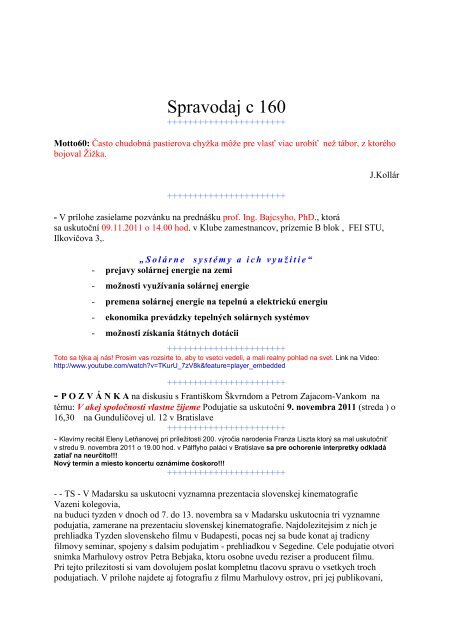 Spravodaj c 160 - szcpv-sekciapm.6f.sk