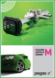 Pegasor M sensor brochure (new) - ExIS AB