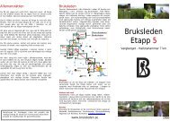 Bruksleden Etapp 5 - Traneving