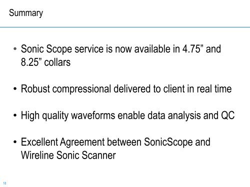 SonicScope The Next Generation of Sonic While Drilling - FESAus